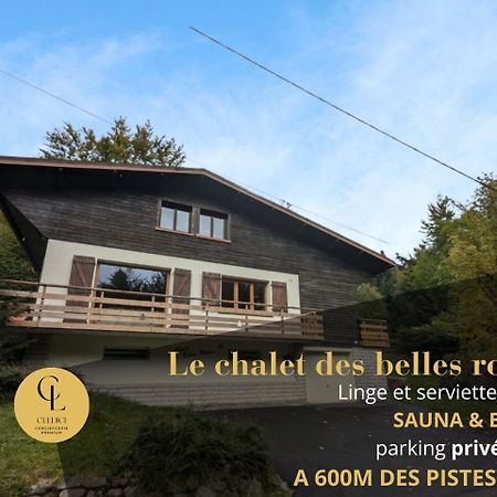 Chalet Des Belles Roches, 14 Pers, Garden, Sauna La Bresse Zewnętrze zdjęcie