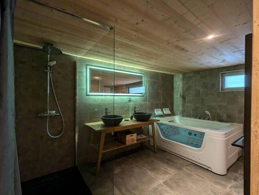 Chalet Des Belles Roches, 14 Pers, Garden, Sauna La Bresse Zewnętrze zdjęcie